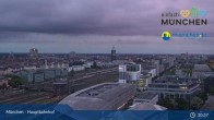 Archiv Foto Webcam München: Livestream am Hauptbahnhof 20:00