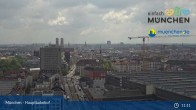 Archiv Foto Webcam München: Livestream am Hauptbahnhof 10:00