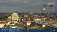 Archiv Foto Webcam München: Livestream am Hauptbahnhof 18:00