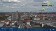 Archiv Foto Webcam München: Livestream am Hauptbahnhof 14:00