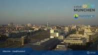 Archived image Webcam Munich (Bavaria) - Main Station 07:00