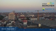 Archived image Webcam Munich (Bavaria) - Main Station 20:00