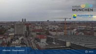 Archived image Webcam Munich (Bavaria) - Main Station 08:00