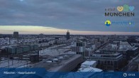 Archiv Foto Webcam München: Livestream am Hauptbahnhof 07:00