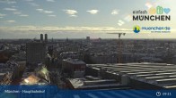 Archiv Foto Webcam München: Livestream am Hauptbahnhof 08:00