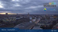 Archiv Foto Webcam München: Livestream am Hauptbahnhof 16:00