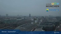 Archiv Foto Webcam München: Livestream am Hauptbahnhof 07:00