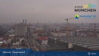 Archiv Foto Webcam München: Livestream am Hauptbahnhof 08:00