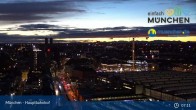 Archiv Foto Webcam München: Livestream am Hauptbahnhof 06:00