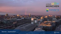 Archiv Foto Webcam München: Livestream am Hauptbahnhof 07:00