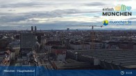 Archiv Foto Webcam München: Livestream am Hauptbahnhof 10:00