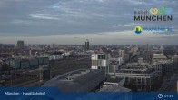 Archiv Foto Webcam München: Livestream am Hauptbahnhof 07:00