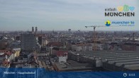 Archiv Foto Webcam München: Livestream am Hauptbahnhof 12:00