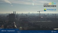 Archiv Foto Webcam München: Livestream am Hauptbahnhof 08:00