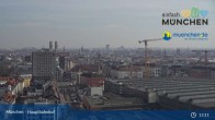 Archiv Foto Webcam München: Livestream am Hauptbahnhof 12:00