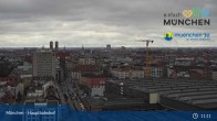 Archiv Foto Webcam München: Livestream am Hauptbahnhof 10:00