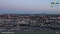 Archiv Foto Webcam München: Livestream am Hauptbahnhof 02:00