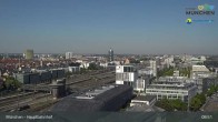 Archiv Foto Webcam München: Livestream am Hauptbahnhof 08:00