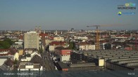 Archiv Foto Webcam München: Livestream am Hauptbahnhof 18:00