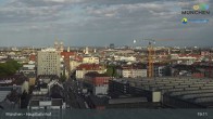 Archiv Foto Webcam München: Livestream am Hauptbahnhof 18:00