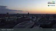 Archived image Webcam Munich (Bavaria) - Main Station 20:00