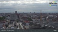 Archiv Foto Webcam München: Livestream am Hauptbahnhof 08:00