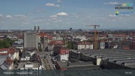 Archiv Foto Webcam München: Livestream am Hauptbahnhof 14:00