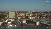 Archiv Foto Webcam München: Livestream am Hauptbahnhof 18:00