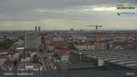 Archiv Foto Webcam München: Livestream am Hauptbahnhof 08:00