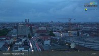 Archiv Foto Webcam München: Livestream am Hauptbahnhof 20:00