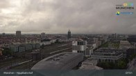 Archiv Foto Webcam München: Livestream am Hauptbahnhof 07:00