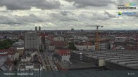 Archiv Foto Webcam München: Livestream am Hauptbahnhof 10:00
