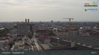 Archiv Foto Webcam München: Livestream am Hauptbahnhof 08:00