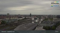 Archiv Foto Webcam München: Livestream am Hauptbahnhof 07:00