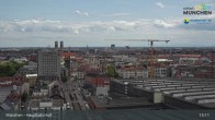 Archiv Foto Webcam München: Livestream am Hauptbahnhof 12:00