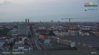 Archiv Foto Webcam München: Livestream am Hauptbahnhof 23:00