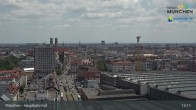 Archiv Foto Webcam München: Livestream am Hauptbahnhof 07:00