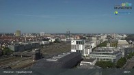 Archiv Foto Webcam München: Livestream am Hauptbahnhof 08:00