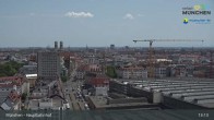 Archiv Foto Webcam München: Livestream am Hauptbahnhof 13:00