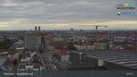 Archiv Foto Webcam München: Livestream am Hauptbahnhof 06:00