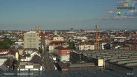 Archiv Foto Webcam München: Livestream am Hauptbahnhof 18:00