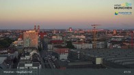 Archiv Foto Webcam München: Livestream am Hauptbahnhof 02:00
