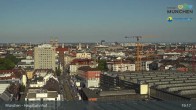 Archiv Foto Webcam München: Livestream am Hauptbahnhof 18:00