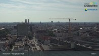 Archiv Foto Webcam München: Livestream am Hauptbahnhof 08:00