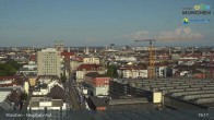 Archiv Foto Webcam München: Livestream am Hauptbahnhof 18:00
