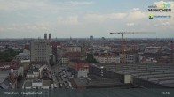 Archiv Foto Webcam München: Livestream am Hauptbahnhof 14:00