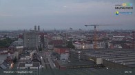 Archiv Foto Webcam München: Livestream am Hauptbahnhof 04:00