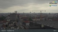 Archiv Foto Webcam München: Livestream am Hauptbahnhof 08:00