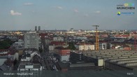 Archiv Foto Webcam München: Livestream am Hauptbahnhof 18:00