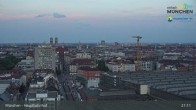 Archiv Foto Webcam München: Livestream am Hauptbahnhof 02:00